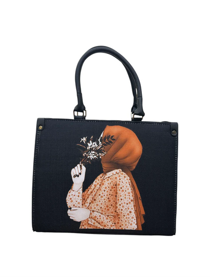 LadiesBlack Doll HandBag